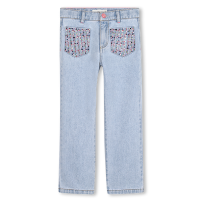 DENIM TROUSERS BILLIEBLUSH GIRL