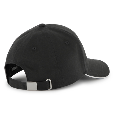 Adjustable cotton cap KARL LAGERFELD KIDS BOY