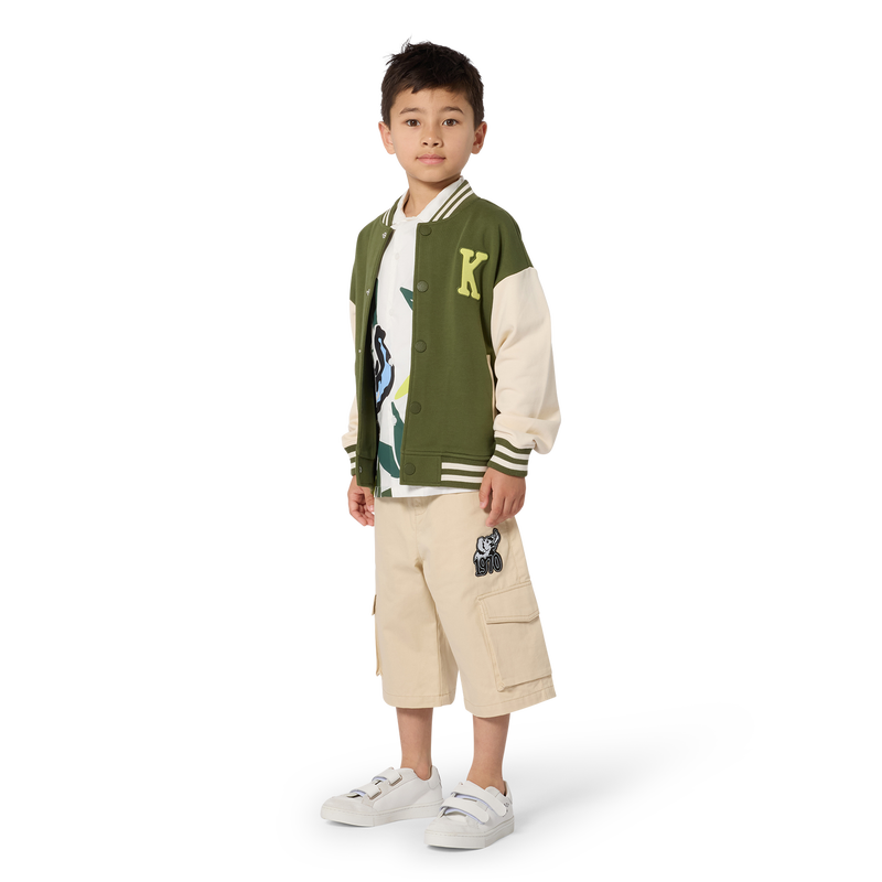 JOGGING SWEATSHIRT WITH ZIP CLOSURE KENZO KIDS 
                        BOY