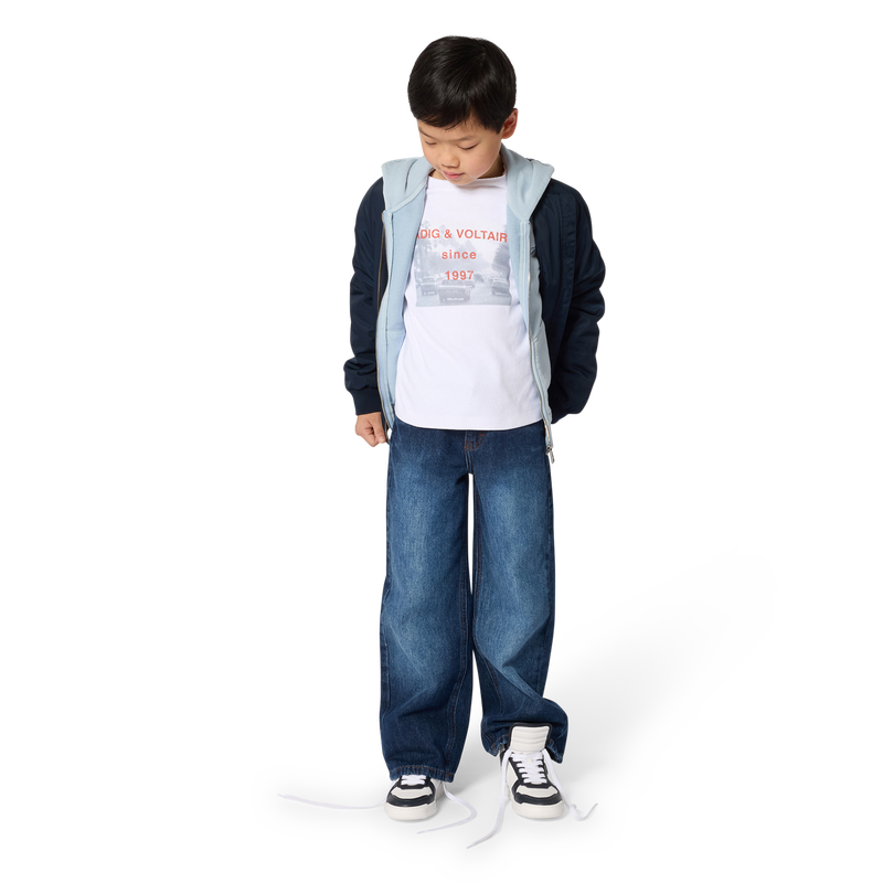 SHORT-SLEEVED T-SHIRT ZADIG & VOLTAIRE 
                        BOY