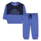 Sweatshirt and fleece pants set TIMBERLAND 
                    BOY