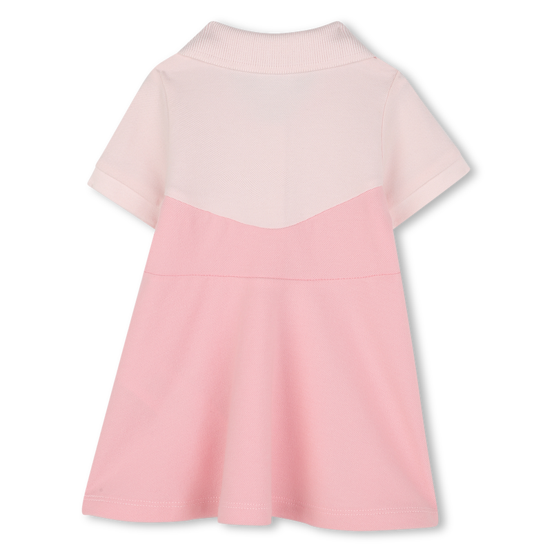 Polo-neck dress with panels BOSS 
                        GIRL