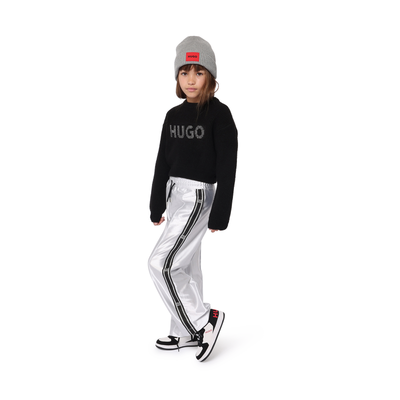 High-Top Lace-Up Sneakers HUGO 
                        BOY