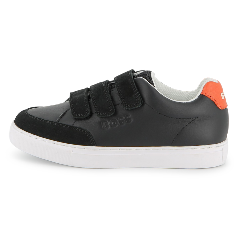 TRAINERS WITH HOOK-AND-LOOP STRIPES BOSS 
                        BOY