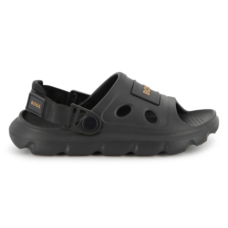 SANDALS WITH HOOK-AND-LOOP FASTENERS BOSS 
                        BOY