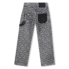Jacquard denim trousers MARC JACOBS 
                    BOY