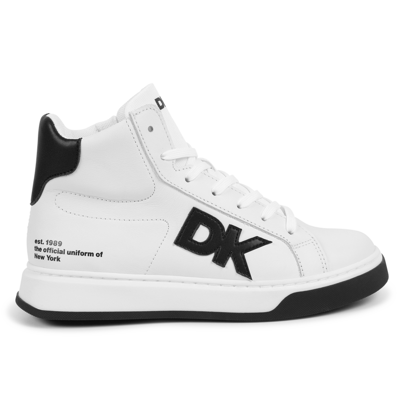 Lace-Up Leather Sneakers DKNY 
                        UNISEX