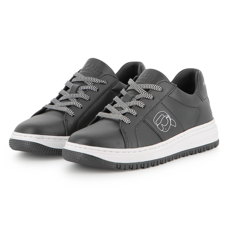 Lace-up low-top sneakers KARL LAGERFELD KIDS 
                        UNISEX