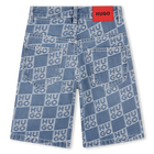 Denim bermuda shorts HUGO 
                    BOY