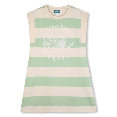 STRIPED DRESS KENZO KIDS GIRL