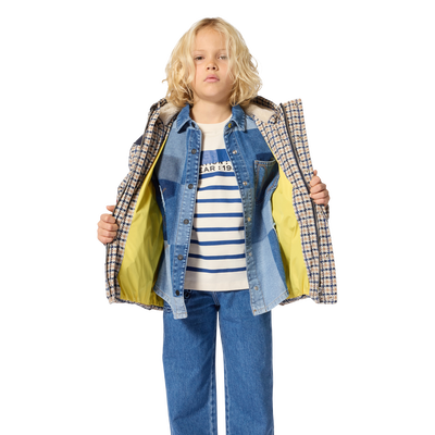 Hooded down jacket MARC JACOBS BOY