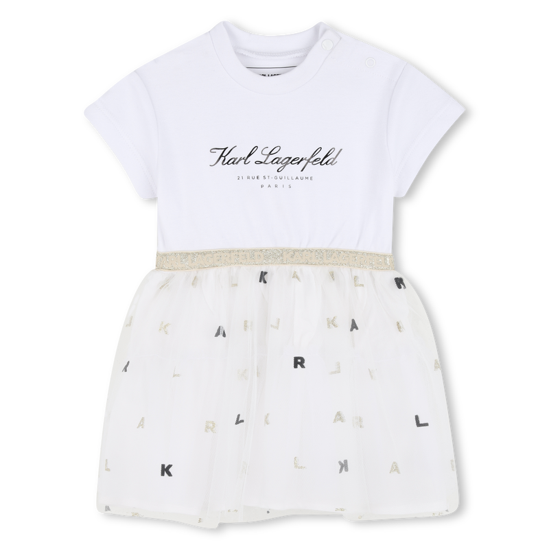 PARTY DRESS KARL LAGERFELD KIDS 
                        GIRL