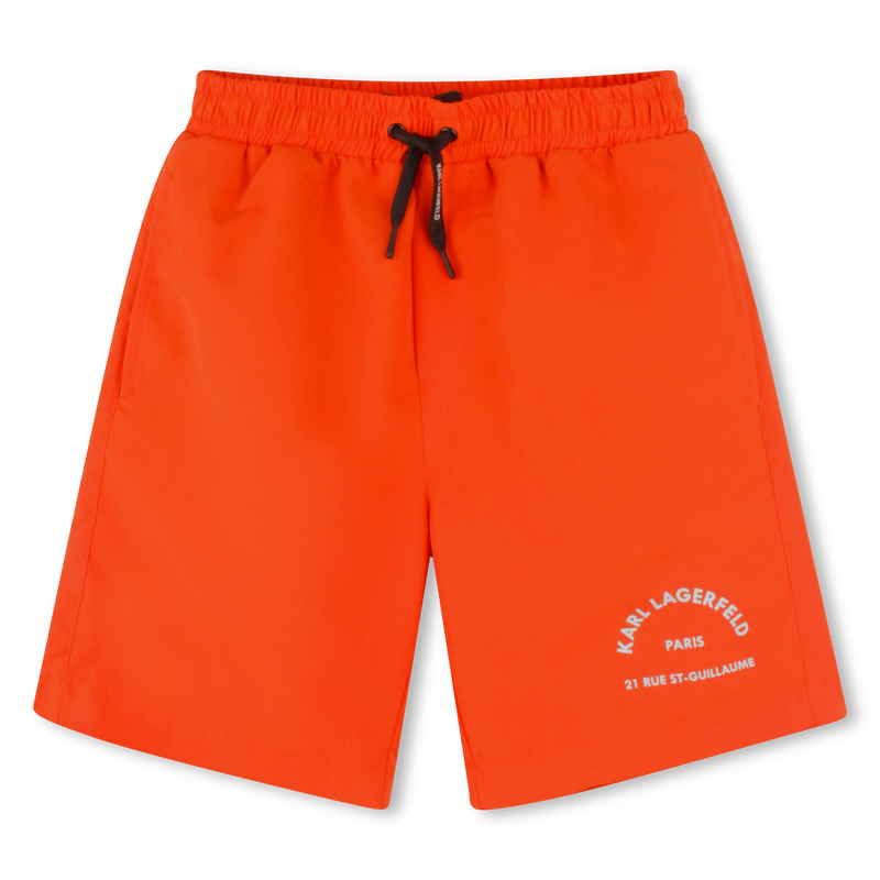 Swim shorts with pockets KARL LAGERFELD KIDS 
                        BOY