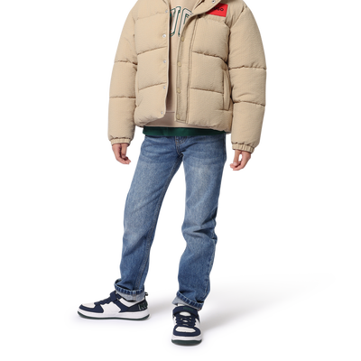 Straight-Cut Cotton Jeans HUGO BOY