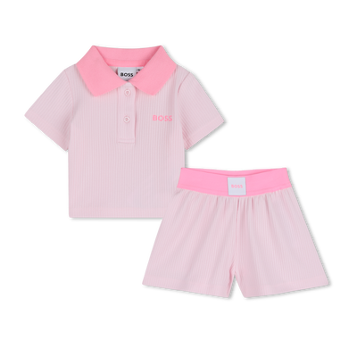 POLO + SHORTS SET BOSS GIRL