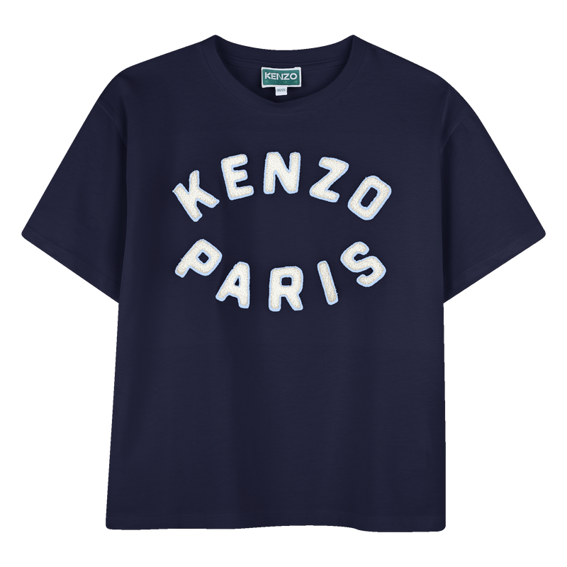 Short-sleeved cotton T-shirt KENZO KIDS 
                        UNISEX