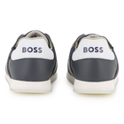 Sneakers with branded elastic BOSS 
                    BOY