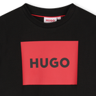 Short-sleeved cotton T-shirt HUGO 
                    BOY
