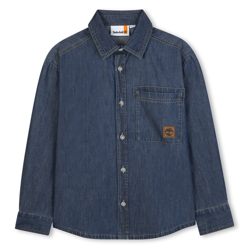 Long-sleeved denim shirt TIMBERLAND 
                        BOY