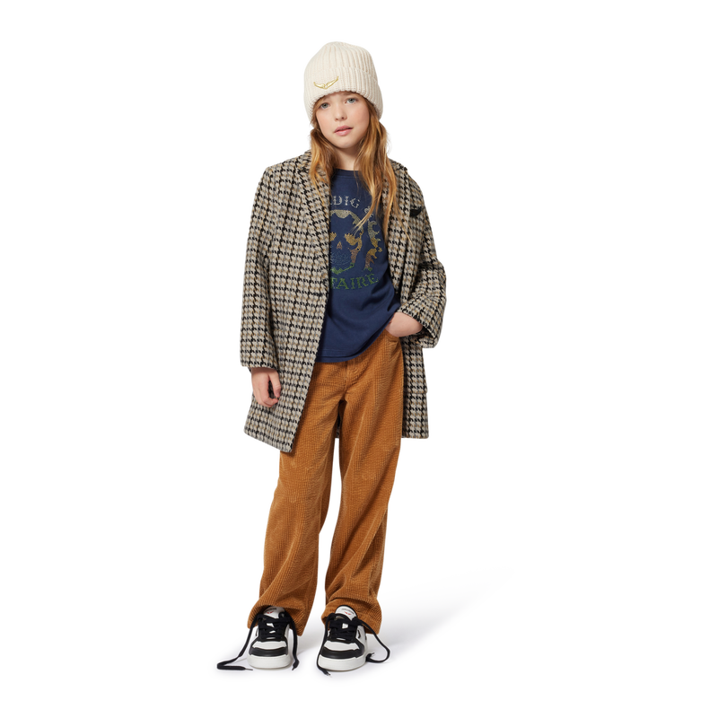Plaid coat ZADIG & VOLTAIRE 
                        GIRL