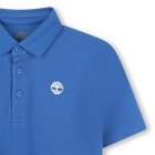 Plain polo with logo on chest TIMBERLAND 
                    BOY
