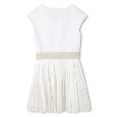 Sleeveless party dress KARL LAGERFELD KIDS GIRL