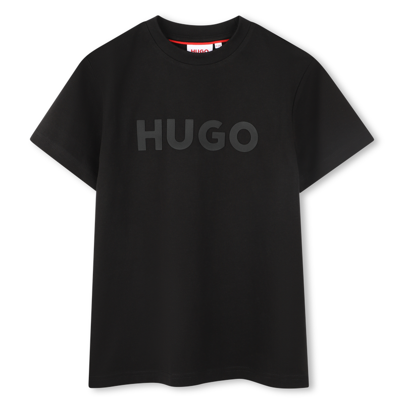 Short-sleeved cotton T-shirt HUGO 
                        BOY