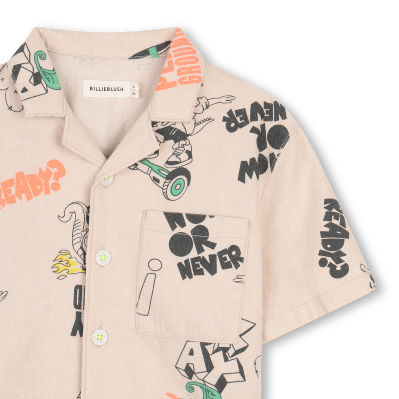 SHORT SLEEVE SHIRT BILLIEBLUSH 
                        BOY