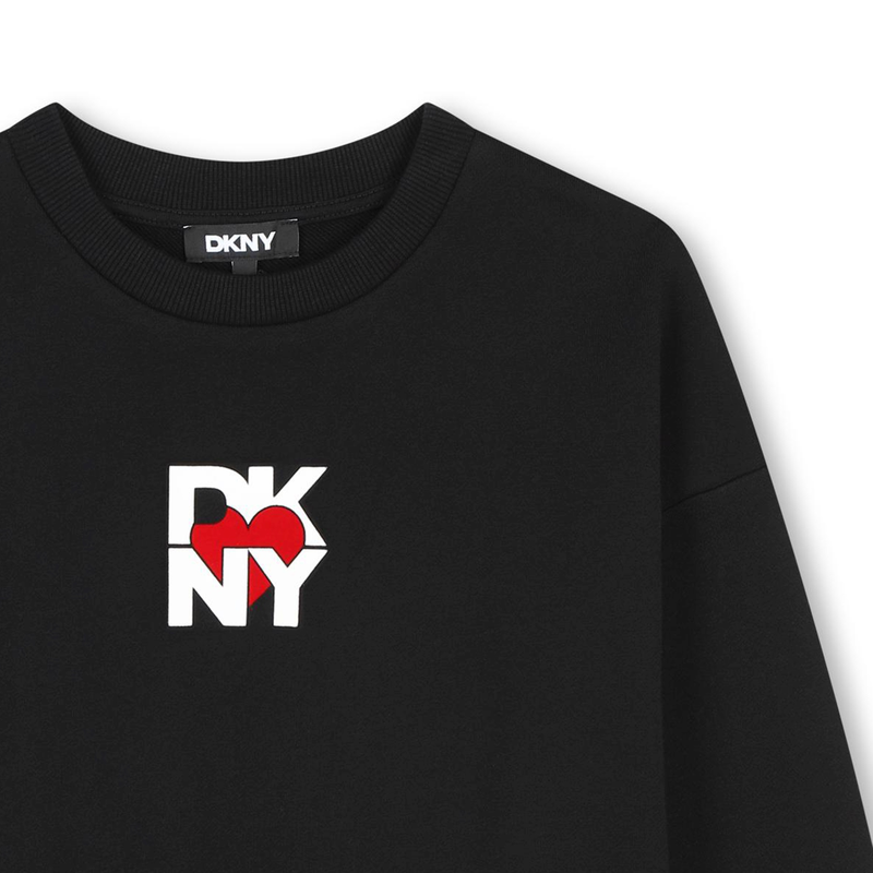 Fleece sweatshirt DKNY 
                        GIRL