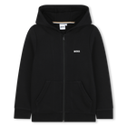 Zip-up hooded sweatshirt BOSS 
                    BOY