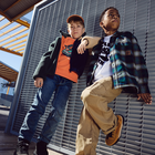 Denim knit trousers TIMBERLAND 
                    BOY
