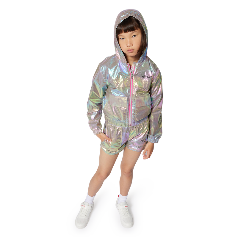 Lace-up hook-and-loop trainers HUGO 
                        BOY