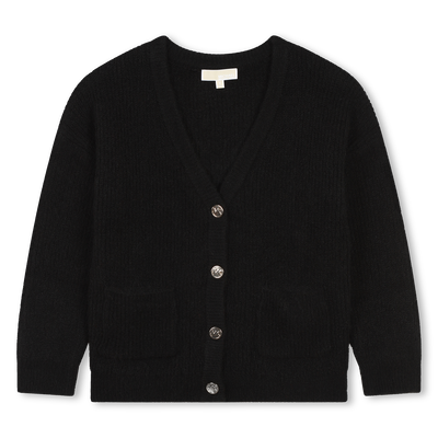 Long tricot cardigan MICHAEL KORS GIRL