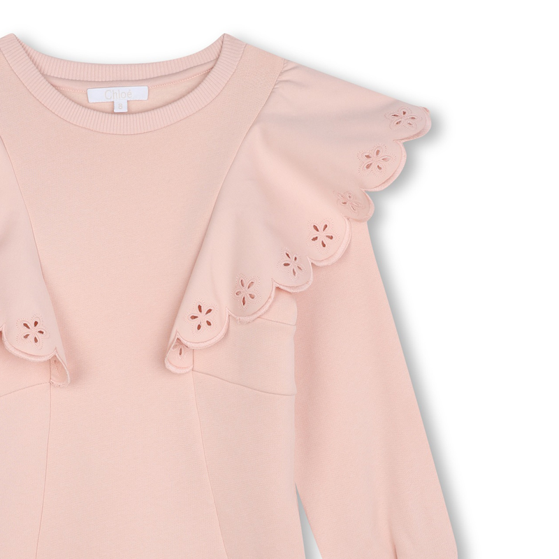 Ruffled Fleece Dress CHLOE 
                        GIRL