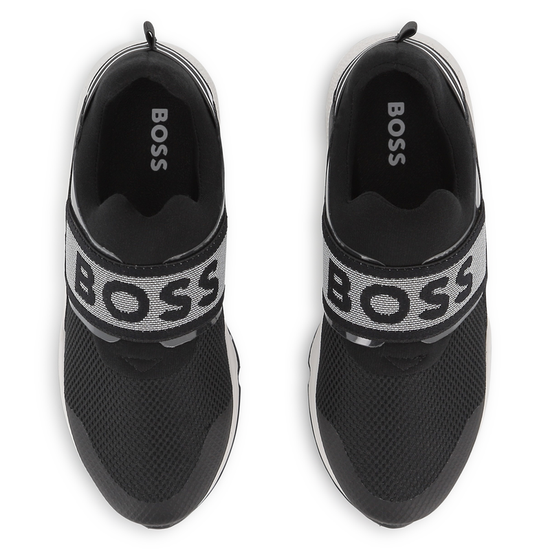 COWHIDE LEATHER TRAINERS BOSS 
                        BOY