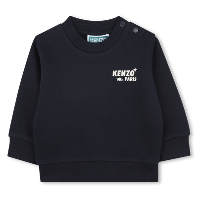 Brushed fleece sweatshirt KENZO KIDS BOY