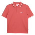 Short sleeve polo, RASBERRY, hi-res