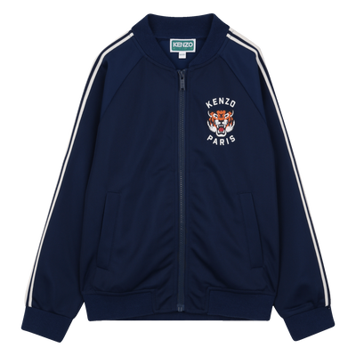 JOGGING SWEATSHIRT WITH ZIP CLOSURE KENZO KIDS UNISEX