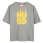 Short-sleeved cotton T-shirt HUGO 
                    BOY