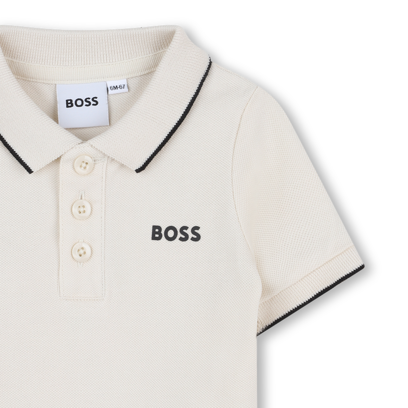 Short-sleeved polo shirt BOSS 
                        BOY
