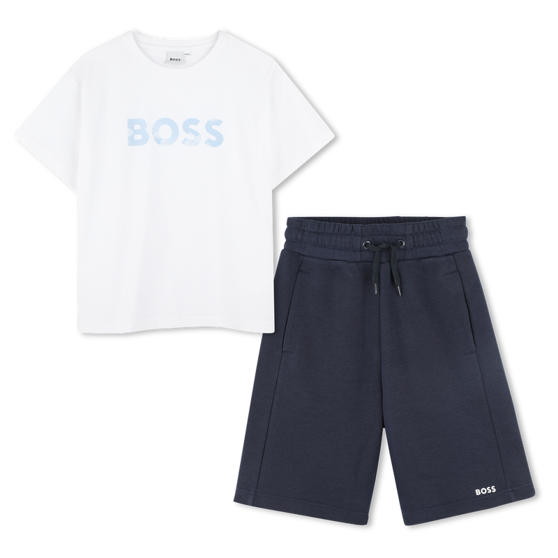 Shorts and T-shirt set BOSS 
                        BOY