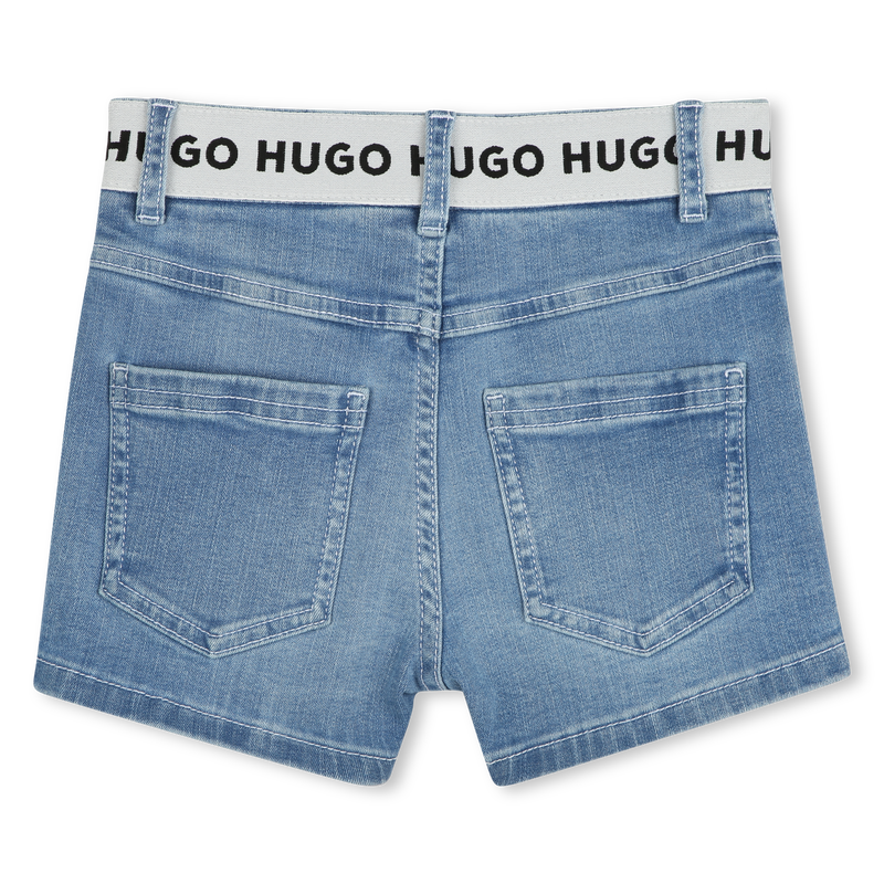 Denim shorts with pockets HUGO 
                        GIRL