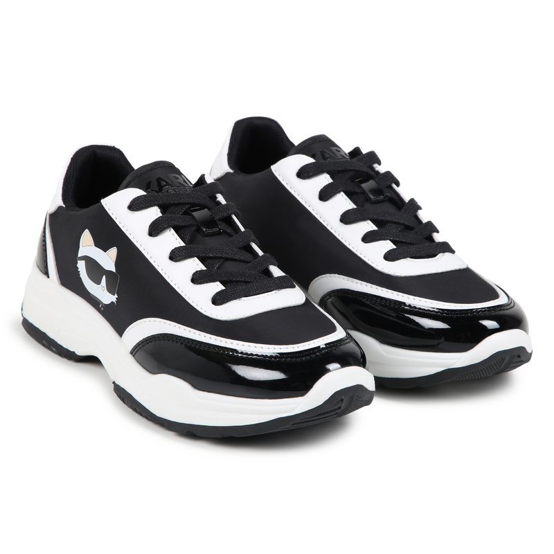Lace-up trainers KARL LAGERFELD KIDS 
                        GIRL