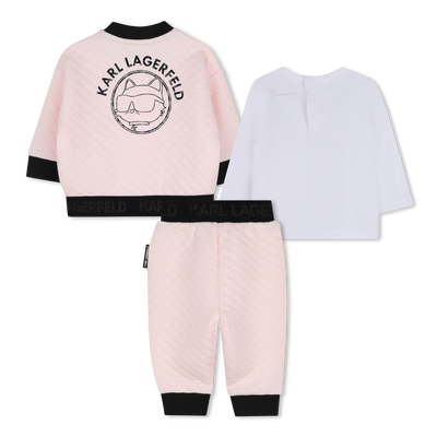 Tracksuit KARL LAGERFELD KIDS GIRL
