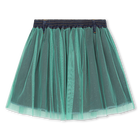 Bi-material press-stud skirt BILLIEBLUSH 
                    GIRL