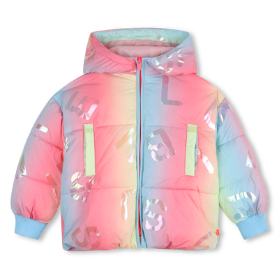 Hooded down jacket BILLIEBLUSH GIRL