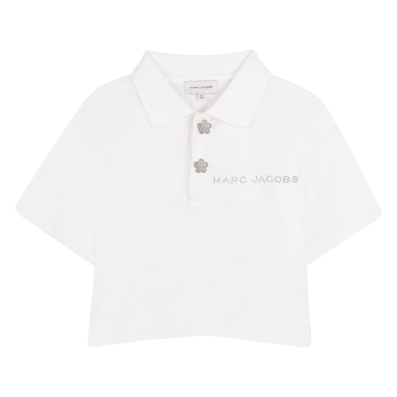 SHORT-SLEEVED POLO SHIRT MARC JACOBS 
                        GIRL