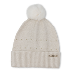 Knitted hat with pompom MICHAEL KORS 
                    GIRL