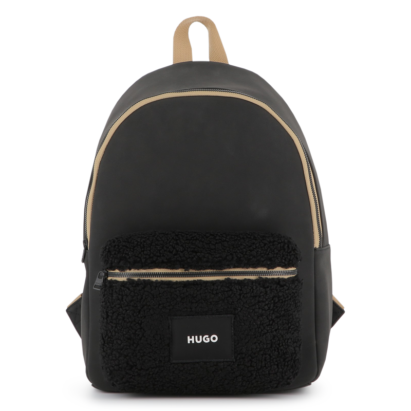 Coated textile backpack HUGO 
                        BOY