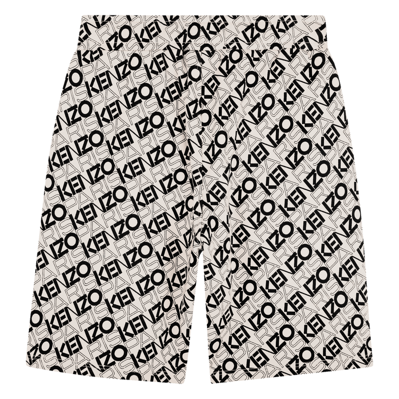 Printed Bermuda jogging shorts KENZO KIDS 
                        BOY